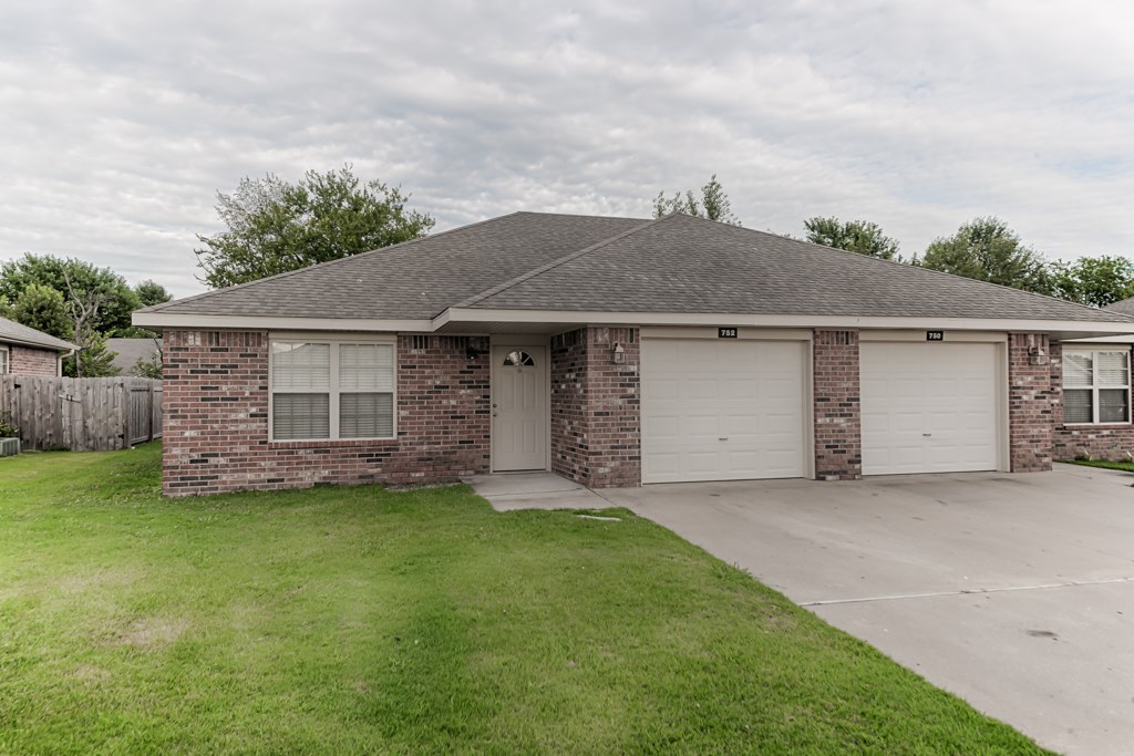 Nice Layout w/ Living Up Front. Large Open Kitchen/Dining. Master Suite. Fenced Backyard w/ Patio. Fridge Included.