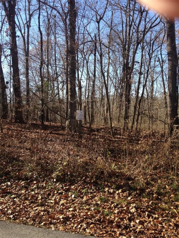 Lake front lot on Lake Ann. Flat at front of lot and then sloping to the lake.