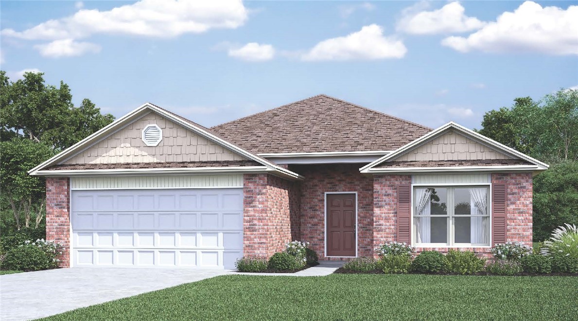 Introducing the lovely Raleigh plan, a home that is rich in curb appeal with its inviting covered front porch and beautifully landscaped front yard. This thoughtfully designed residence features an open floor plan that includes four spacious bedrooms and two modern bathrooms. The expansive living area provides a perfect space for relaxation and gatherings, while the stunning dining area seamlessly connects to a gorgeous kitchen, fully equipped with energy-efficient appliances, a convenient island, and a spacious pantry—ideal for large families or the adventurous home chef. Discover the wonderful features of the Raleigh plan today! *Photos are of a similar model.