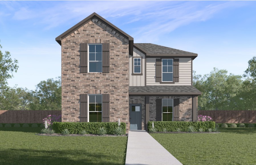The Sara plan The Element, in beautiful Fayetteville, AR! This home offers 4 bedrooms and 3.5 bathrooms! Upon entering, you’ll find a spacious living room and kitchen with a dining area! A powder bathroom is located off the living room. The kitchen features beautiful quartz countertops, a gas range, and pantry. All bedrooms are located upstairs, including the primary bedroom and ensuite. The primary bath features quartz countertops with double sinks and a walk-in shower! Each home will have LVP flooring throughout the first floor, with carpeted stairs and carpet in all upstairs common areas. Upstairs wet areas will have LVP flooring. The exterior will feature brick and Hardie® siding per plan and a covered patio per plan. Homes in this neighborhood are equipped with a programmable thermostat which allows you to effortlessly control your environment with the touch of a button. Landscape package! Garage Door opener! Taxes and parcel number TBD.