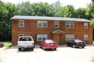 3 blocks from Arkansas Tech! All apartments are in excellent condition with all appliances and washer and dryer. The lot is 1.67 acres and has enough space for building a 24 unit building. New Stain on building exterior.