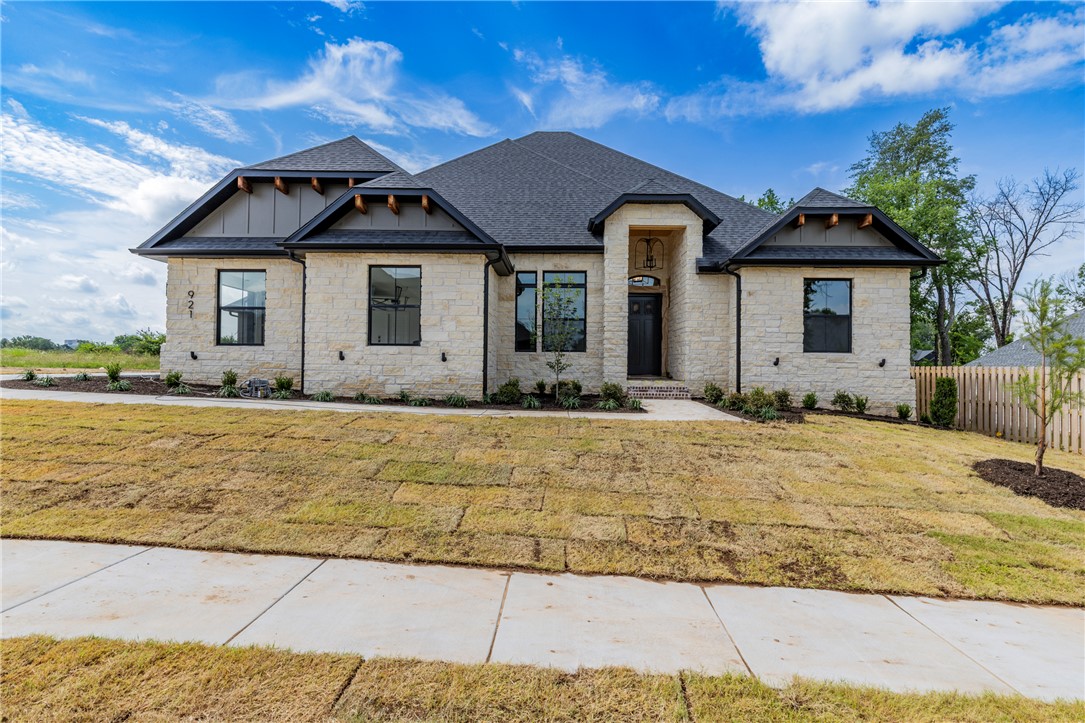 Experience refined living in this stunning new construction home located in the sought-after Big Sky subdivision. Featuring 4 bedrooms, 3 bathrooms, and a spacious bonus room, this thoughtfully designed floor plan blends a functional and elevated lifestyle. The kitchen is a true showpiece, complete with high-end custom cabinetry, a premium range and oven, and designer finishes throughout. The open living space is anchored by a beautiful indoor fireplace, creating a warm and inviting atmosphere. Step outside to your covered patio with an outdoor fireplace! It's the perfect setting for year-round entertaining and relaxed evenings at home. Luxury details, exceptional craftsmanship, and timeless design make this Big Sky home one you won’t want to miss.