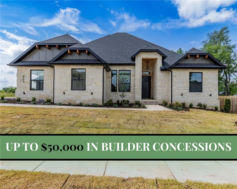 Experience refined living in this stunning new construction home located in the sought-after Big Sky subdivision. Featuring 4 bedrooms, 3 bathrooms, and a spacious bonus room, this thoughtfully designed floor plan blends a functional and elevated lifestyle. The kitchen is a true showpiece, complete with high-end custom cabinetry, a premium range and oven, and designer finishes throughout. The open living space is anchored by a beautiful indoor fireplace, creating a warm and inviting atmosphere. Step outside to your covered patio with an outdoor fireplace! It's the perfect setting for year-round entertaining and relaxed evenings at home. Luxury details, exceptional craftsmanship, and timeless design make this Big Sky home one you won’t want to miss.