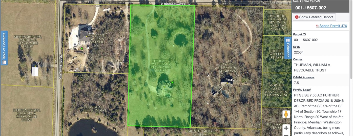 Fantastic home on 7.5 acres in East Fayetteville.