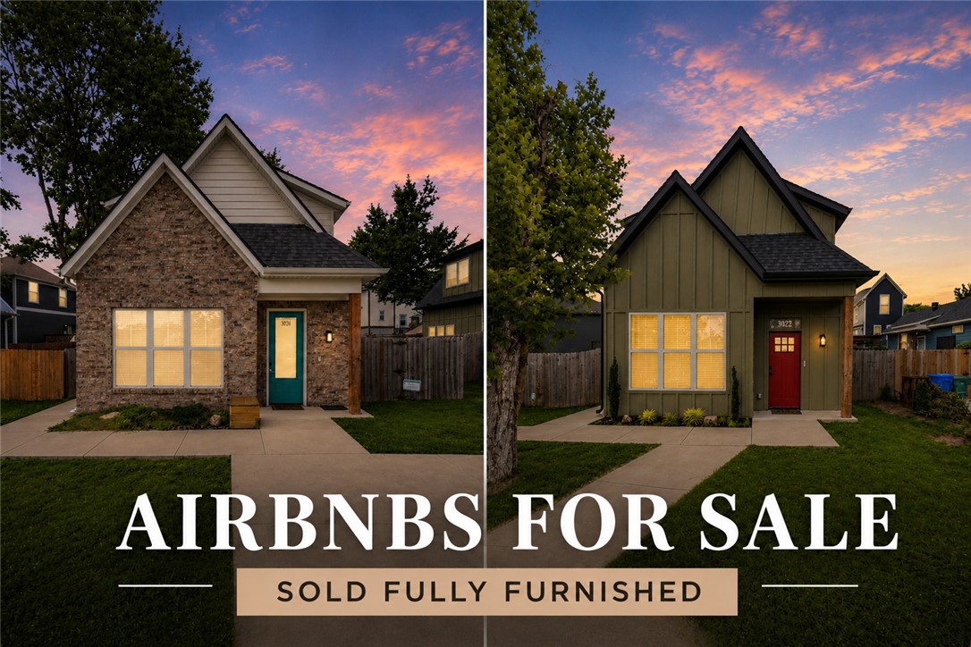Rare opportunity to purchase two fully licensed Airbnb properties in Fayetteville. Located just minutes from the University of Arkansas, Downtown Fayetteville, and Centennial Park, these turnkey properties are being offered fully furnished and are ready to generate income from day one. Transferable Airbnb licenses make this an especially unique opportunity in a market where new permits are increasingly difficult to obtain. Buy one or buy both. Whether you're looking to expand your portfolio or own a pair of proven short-term rentals in a prime location, opportunities like this don't come around often. Furnishings convey and future bookings may be transferred with an acceptable offer.