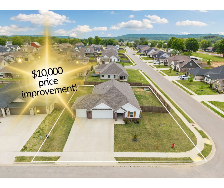 Welcome to the Snyder Grove Subdivision where the neighbors say hello and the kids still play outside. Situated on a large, level, corner lot; your move in ready, nearly new home awaits! With 4 spacious bedrooms, 2 bathrooms, eat in kitchen AND formal dining (could be office, game room, flex space) this home is full of features that cannot be passed up! The kitchen is equipped with a full suite of Frigidaire stainless steel appliances - microwave, dishwasher, gas range, gas oven, and refrigerator! Granite countertops, breakfast bar, large pantry, and garbage disposal make this kitchen efficient and elegant. LVP, tile, and carpet throughout home. A cozy living room with a gas fireplace is functional and flexible. With a fenced backyard, gutters, blinds, ceiling fans, attic storage and a 3 car garage, (things builders up-charge for) you have plenty of room to grow. Enjoy convenient location walking distance to parks, ball fields, aquatic center, shopping, restaurants, schools, and more! Make this home yours!