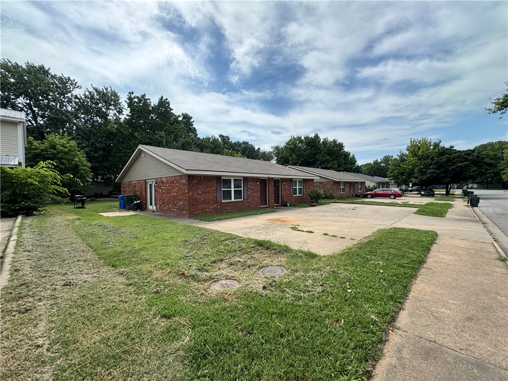 Turnkey duplex investment in one of Fayetteville's most desirable rental markets! This newly remodeled duplex offers two 2-bedroom, 1-bath units with modern upgrades designed to attract and retain quality tenants. Each unit features granite countertops, new appliances, washer and dryer, and new energy-efficient windows, providing low-maintenance ownership and added tenant appeal. Ideally located just minutes from the University of Arkansas, Washington Regional Medical Center, shopping, dining, and the Razorback Greenway, this property benefits from consistent rental demand driven by students, medical professionals, and local employers. No seller property disclosure will be provided as seller has never occupied the property. Please note: No showings until accepted offer. Fully occupied. Please do not disturb tenants.