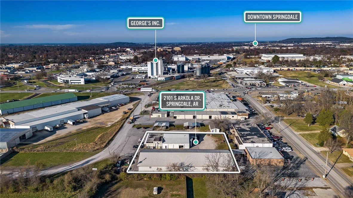 An amazing commercial investment opportunity! Complete with multiple buildings, this property provides substantial square footage for industrial, storage, manufacturing, or commercial operations. Zoned I-2, the flexible layout with multiple structures supports a range of business needs or future development potential. The 3 buildings consist of one that is approx. 7,839 sq. ft. of office/warehouse space, the MORTON warehouse/manufacturing building that is partially heated and approx. 11,301 sq. ft., and the small warehouse/office building is approx. 1,080 sq. ft. of space. These 3 sites offer a mix of office, warehouse, and manufacturing space, suitable for owner-user, expansion, or investment use. A prime Springdale location in close proximity to George’s Inc., Downtown Springdale, and Hwy 71B. This is an excellent opportunity for businesses seeking relocation, additional operational space, or income-producing investment.