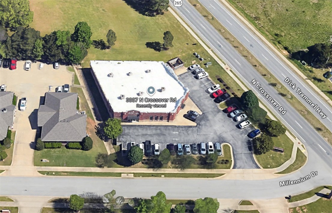 Great office or retail space in a high traffic location!  Partially leased for income to an end user.  Nice finish out.  May be divided into three suites. Lots of expansion and development in this area, including a new school.  High visibility for your business!
