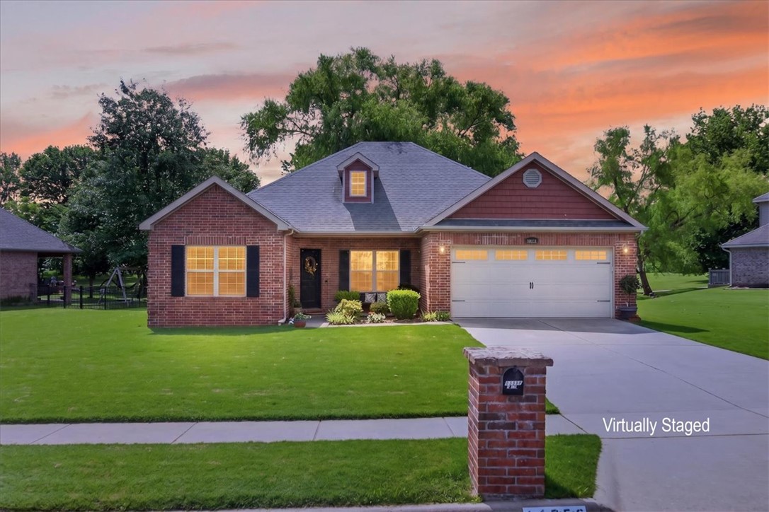 Some homes simply feel loved the moment you walk through the door, and this one-owner home is no exception. Rich hardwood floors, charming accent walls in the foyer and kitchen, and a warm, inviting layout create a space that feels both comfortable and timeless. With four bedrooms and two baths, there’s room for everyone to spread out and feel at home.

Step outside and you’ll discover one of this property’s most special features, a golf course stretching behind the backyard, offering peaceful views and no rear neighbors. Spend evenings gathered around the fire pit, watching the fireflies, or simply enjoying the quiet beauty of your own backyard retreat.