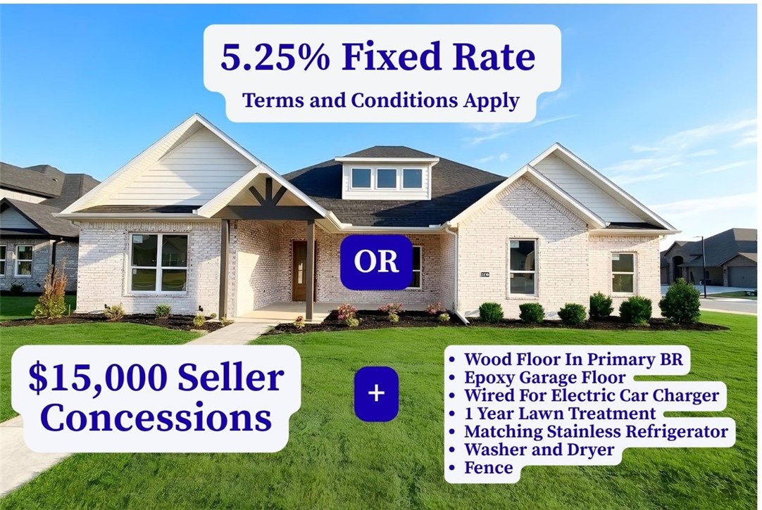 Seller is offering Wood Flooring in the Primary Bedroom, Epoxy Garage Floor, Wired for Electric Car Charger in the Garage, 1 Year Lawn Treatment Program, Matching Stainless Refrigerator, Washer, Dryer, and $15,000 in Closing Costs, OR a 5.25% Fixed Rate (Terms and Conditions Apply with the builder’s preferred lender). This stunning new construction has everything you could possibly want in a home: 4 spacious bedrooms and 3.5 bathrooms. The Dreamwood Plan is designed for both comfort and style. The kitchen features custom cabinetry, a large pantry, and double ovens—perfect for family meals or entertaining. The primary suite includes a spacious sitting room and an en suite with a free-standing tub and a beautifully tiled shower. The guest room could serve as a second primary bedroom. Outdoor living is elevated with a large covered patio and fireplace, ideal for gatherings in every season. Taxes are based on land only. Pictures are of a similar plan and finish. Taxes are based on land only.