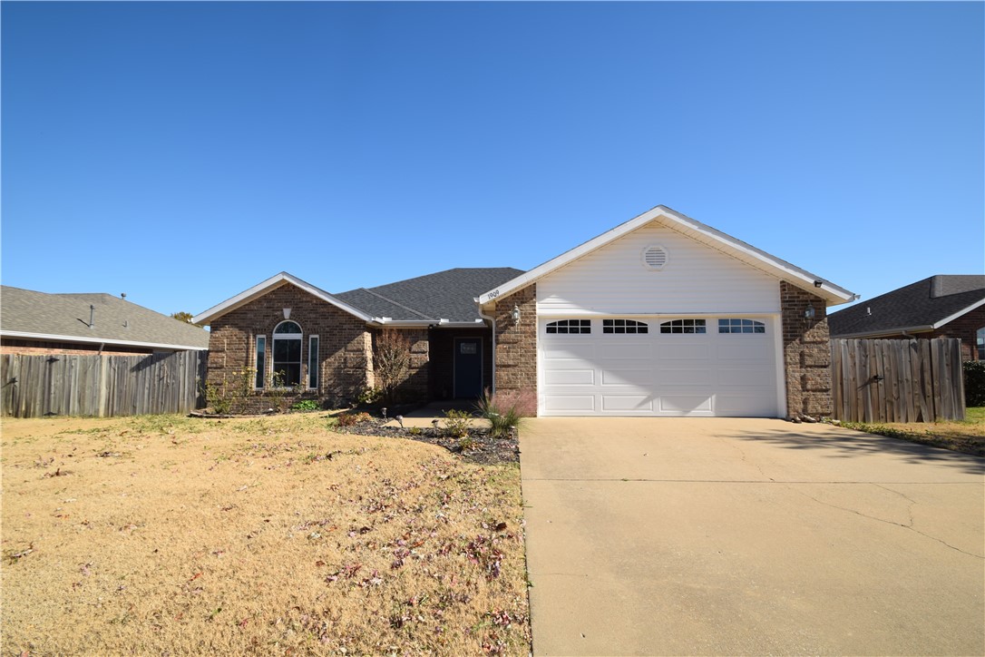 All brick home with three bedrooms and two baths, split bedroom plan all with walk-in closets, large living room with wood floors, Kitchen has stainless appliances and pantry. Master suite has shower and whirlpool tub with two walk-in closets. Very nice back yard with covered patio and wood privacy fence. Homes comes with refrigerator, washer and dryer. No smoking, additional deposit for pets and owner has to approve.