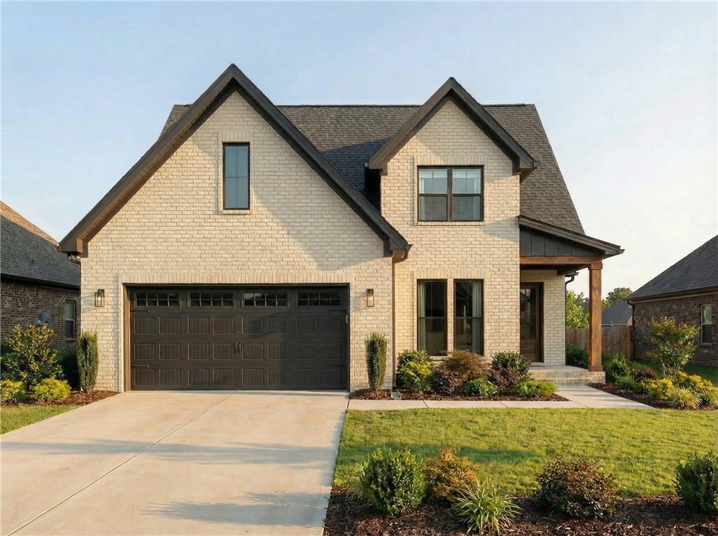 Experience luxury living at 316 S Happy Hollow RD, Fayetteville. This single-family residence, completed in July of 2026, offers a contemporary foundation for your future. With three thoughtfully designed bedrooms, this home provides flexible living arrangements. You must see the primary suite bathroom, which boasts floor to ceiling tile and dual shower heads. The property sits on a comfortable .36 acre lot, offering a large, private, comfortable outdoor space. This property invites you to envision a life of convenience in a newly constructed home.