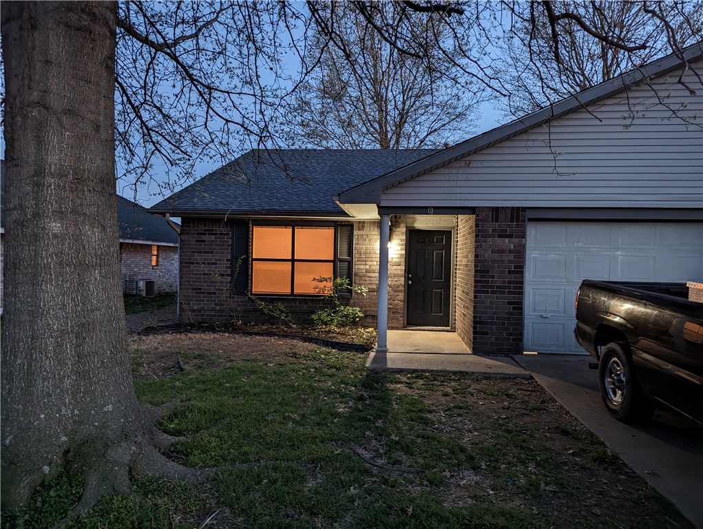 Well maintained 2 BR 2 BA. Washer, Dryer, and Refrigerator supplied. Has individual large privacy fenced backyard. No interior smoking allowed. One dog or cat possible upon approval with pet rent of $25 per month, and a non refundable pet fee of $300. Also subject to breed restrictions. Broker owned. $35 application fee per adult, and seeking 650 minimum FICO in all applicants.  An Arkansas Real Estate Broker has ownership interest in this property. Possible could be made available prior to Aug 1 2026.