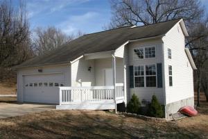 Cute! Cute! Cute! Ready to move in. 3 bedroom, 2 full bath home situated on 1.59 acres in Western Grove School District. Main level features living room with vaulted ceiling, kitchen, dining, master bedroom and utility room Upstairs - 2 bedroom and full bath.