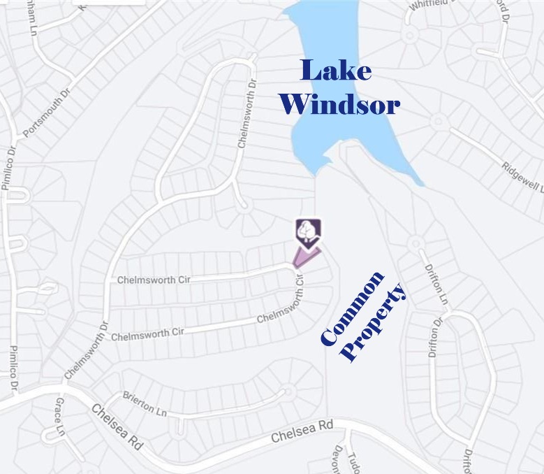 Large lot in SW Bella Vista, Winter views of Lake Windsor, with only Common Property between you and the lake!  Bentonville schools, close to new Oz Bike Park!! .34 acre on a cul-de-sac. Come live the good life in Beautiful Bella Vista! Near Tweety Bird Trail Head.