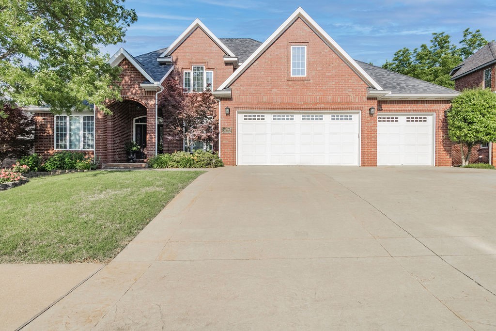 Spend this summer enjoying a half acre lot and pool, backing up to a forest of mature trees in the Heart of Bentonville. This 5BR/4.5BA home features formal dining, office, bonus, and finished basement you can really entertain in. Grilling deck & hearth room off the kitchen. Kitchenaide appliances. Soaring living room ceilings. Master suite on main level with walk in shower & soaker tub. Upstairs features 3 BR, 2 full BA, bonus room, and decked attic storage. The basement is a showstopper, one you have to see. Game room with kitchenette (full sized refrigerator); EPSON media projector. Plus another bedroom, full bath, exercise room, & storage galore. Walk outside to the covered stained concrete patio and heated, saltwater pool with a diving board! 4 HVACs (3 less than 2yrs old) w/ Nest thermostats keep everyone comfortable. 24' deep true 3-car garage - third stall fits a boat! Impact resistant roof installed 2021. All of this 5 min from Downtown, and 3 min to the trails at Coler Mountain.