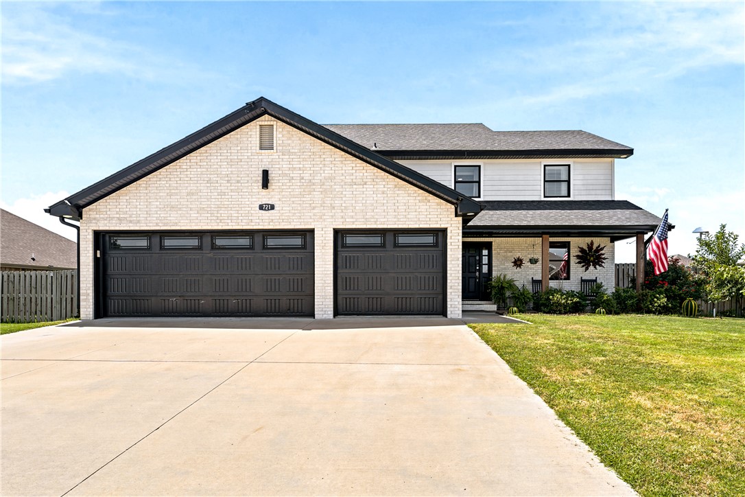 One-of-a-kind custom home in Orchard Park! Originally built in 1988 as the farmhouse for the acreage that became Orchard Park, this home was completely renovated by the original builder in 2021, blending timeless character with modern updates. Energy-efficient with 6" foam exterior walls, this all-electric home features vaulted ceilings, Pella casement windows, hardwood and tile floors, granite countertops, and a wood-burning fireplace. Smart home features include WiFi thermostats, smart appliances, security system, cameras, smart lock, and MyQ garage opener. The spacious primary suite offers a private deck, laundry chute, and climate-controlled walk-in storage. A secondary bedroom includes a loft, reading nook, built-ins, desk, and ballet bar. Enjoy central vacuum, two HVAC systems, two water heaters, custom built-ins, a 3-car garage, three decks, low-maintenance saltwater pool, privacy-fenced yard, fruit trees, and fiber internet. A truly unique home unlike any other in Northwest Arkansas!