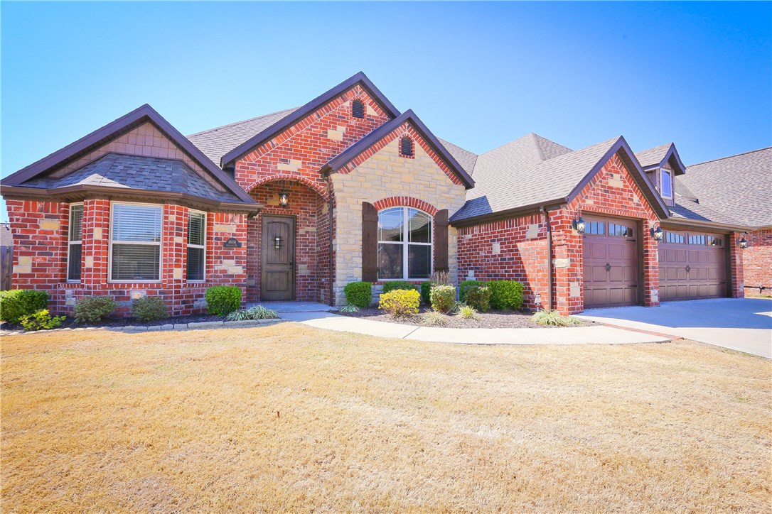 The perfect floorplan coupled with  attention to  every detail makes this Roth built beauty stand out from the rest.  Distressed wood flooring throughout living areas and all bedrooms with tile in wet areas.  Dream kitchen features 8'x3' walk-in pantry, pot filler, self shutting drawers, stainless, granite, under cabinet lighting, breakfast bar & extended breakfast area.  Large, formal dining room with French doors. Gorgeous crown moulding & 7" baseboards.  Large covered patio with brick firepit.  Security system, central vac, wired for sound, keyless entry & sprinkler system. Generator ready.  Short walk to subdivision pool!