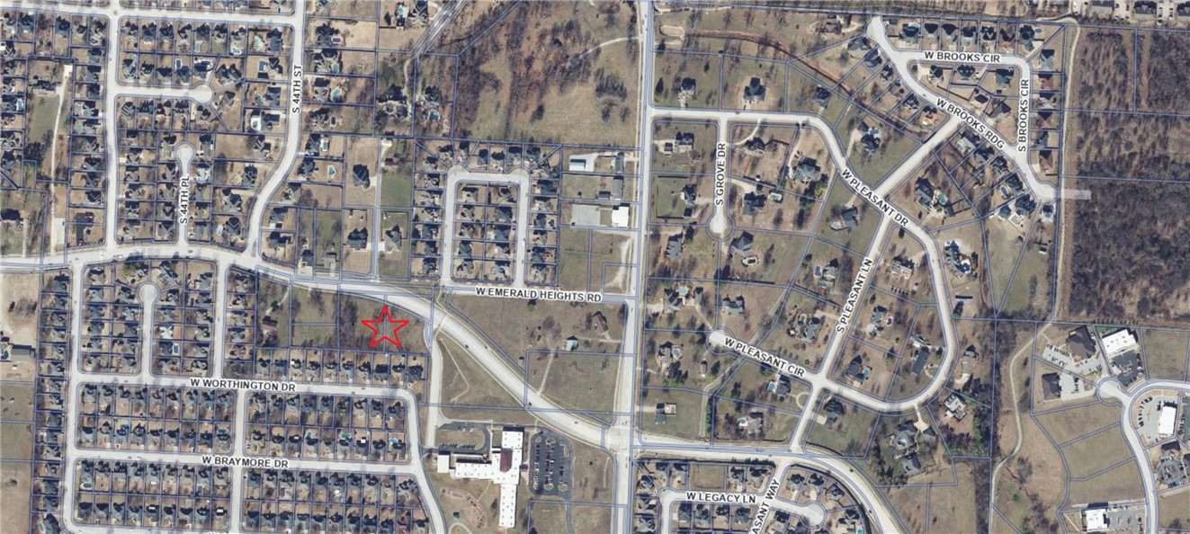 Prime land for development with strong traffic counts (20,000 to 80,000vpd) access to I49 and close proximity to shopping, dining, schools and major employment centers.  Consisting of two parcels this property offers excellent visibility, accessability and growth potential in one of Northwest Arkansas's most desirable corridors.   Situated adjacent to Bellview Elementary School and surrounded by established residential neighborhoods.  The site is well positioned for residential, office, educational and neighborhood commercial uses subject to zoning and city approvals.   Utilities available in area making this an attractive opportunity for developers, investors or owner users seeking a strategic location in the heart of Pinnacle area and continued growth pattern   Buyers should conduct their own due diligence regarding zoning, utilities and development potential.   Sellers have a designed plan for Mixed Use upon request.