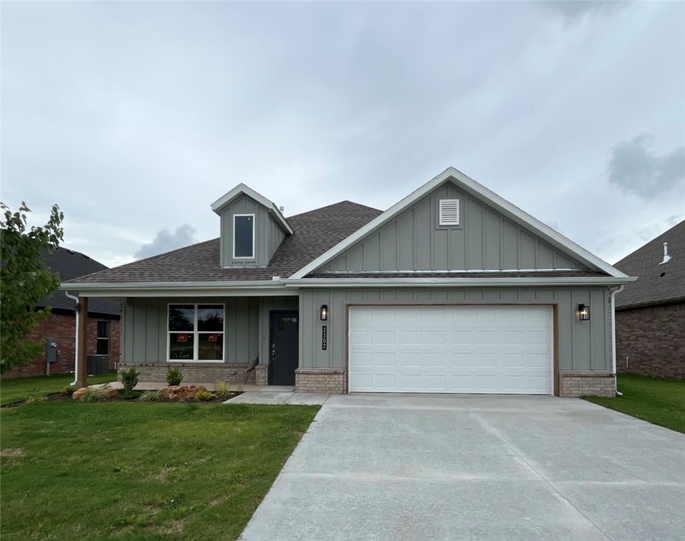 Welcome to The "Boyce" plan, this two story home is a must-see! The first level features a spacious open-concept living, kitchen, and dining area. It includes three bedrooms, each with walk-in closets, two bathrooms, a laundry room, and a two-car garage. On the second level, you'll find a large bonus room complete with a closet. This home boasts stylish finishes and amenities such as brick and hardie siding, full guttering, LED disk lighting with fan and light kits in all bedrooms, a spacious kitchen island with pendant lights, 3 cm granite countertops, a smart thermostat, Frigidaire Gallery appliances, and more. Combining style and comfort, this home is conveniently located near schools, shopping, and other amenities.
