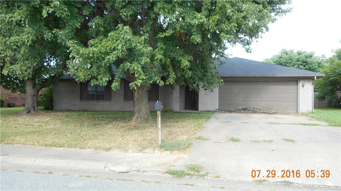 Sold "as is" - Great location, close to schools, Don Tyson Parkway, Arvest Ballpark, shopping and more! A lot of potential, big bedrooms, huge living room with fireplace, covered back porch / patio and more!  A "must see"!  Call now to schedule your appointment. Proof of funds for cash buyers required.