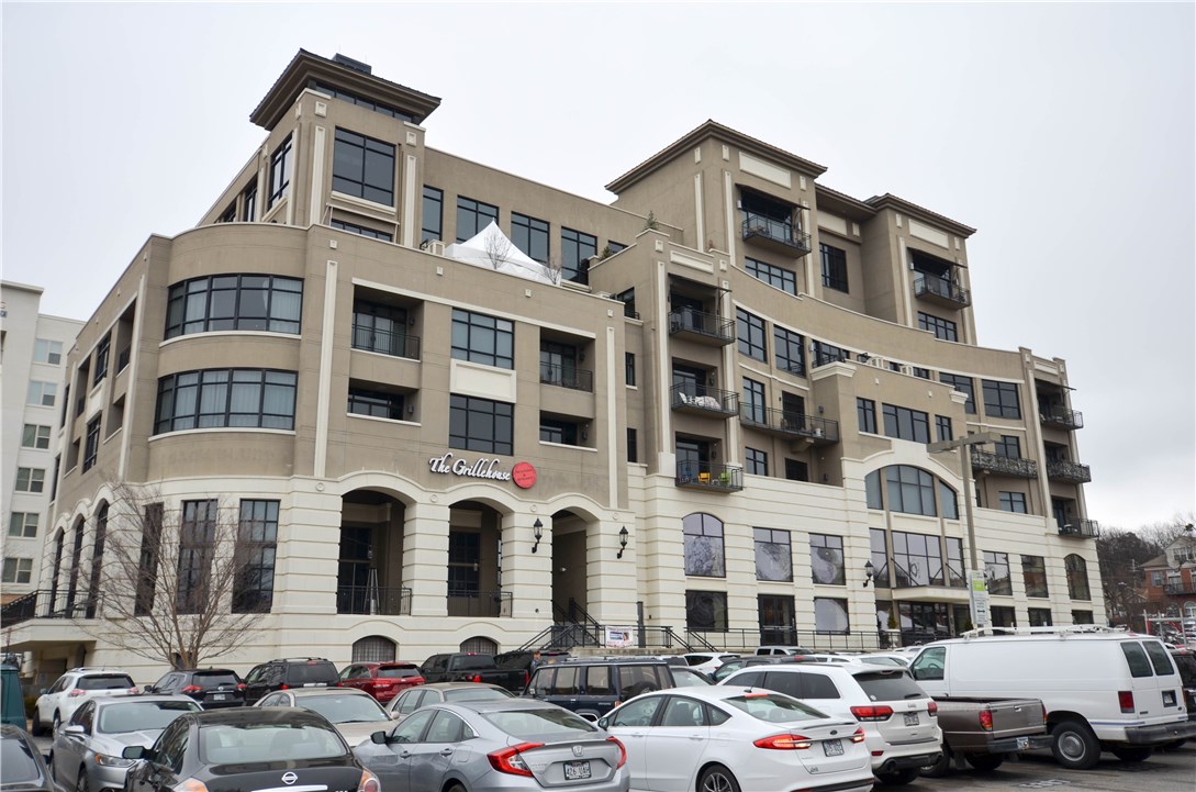 Incredible chance for luxury living in The Legacy Building. Only 2 bed 2 bath available! Enjoy views south over Dickson ST from living, balcony, & master. Open plan w/ contemporary finishes. Granite in kitchen w/ abundant cabinetry.  Master bath has tiled shower, jetted tub, granite & double-vanity w/ deep undermount sinks.  2nd bath has vessel sink w/ Brizo faucet & tiled tub/shower surround. 24/7 controlled access. Perfect for urban living in downtown Fayetteville or for your Razorback game day getaway.