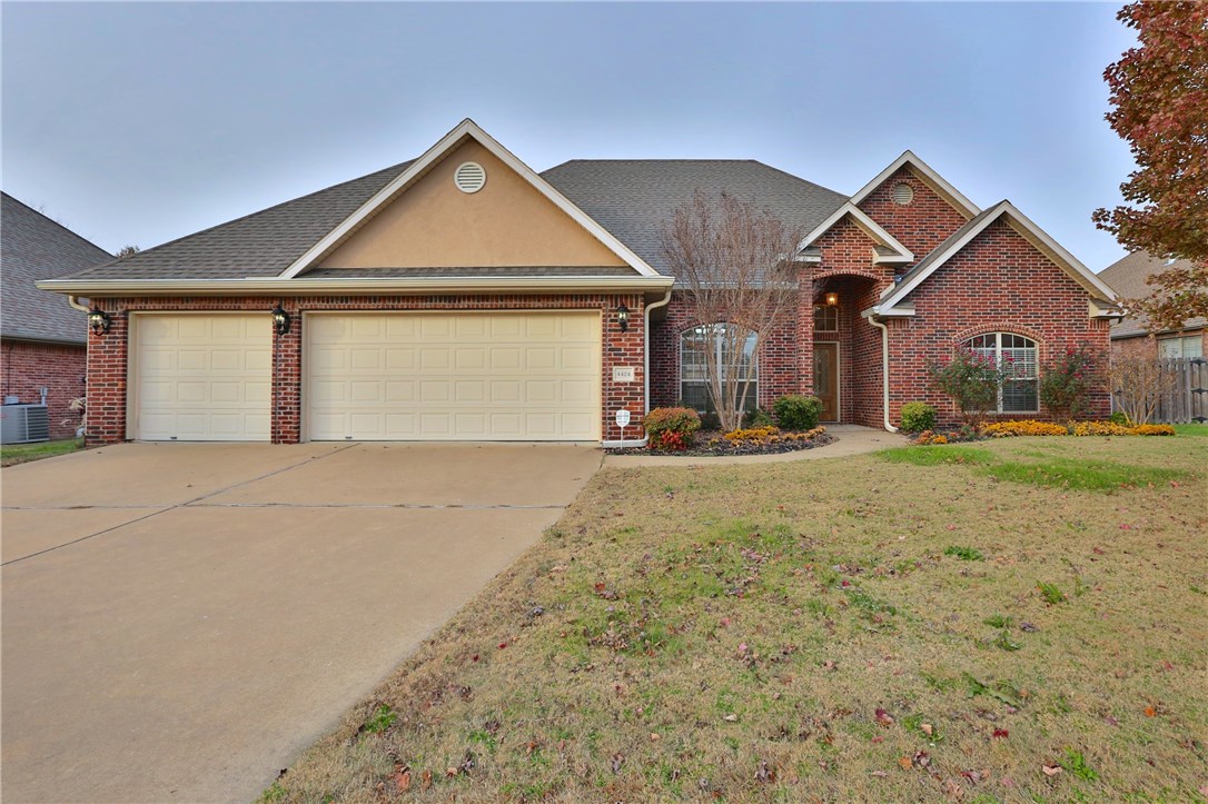 Immaculate, well-maintained home with a "to-die-for" 30x22 entertainer's dream patio. This home has all the extras. Fresh paint throughout, Wood floors, 3-car garage, Stainless steel appliances, wired for sound, security system, tankless water heater, full house surge protector, 3 rain catchment barrels, sprinkler system with rain sensor, and the amazing Versa Elevator lift to easily store items in the attic. New roof 2017. Fridge and wall-mount television stay! Home Warranty through AHS conveys.