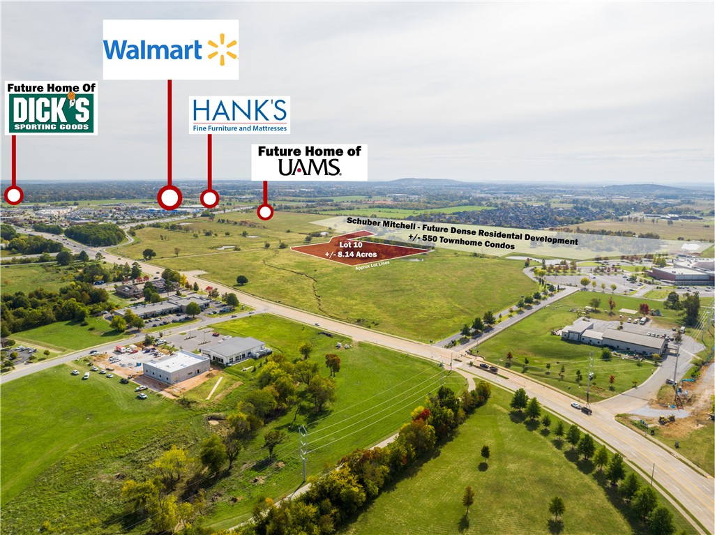MILLS FARM COMMERCIAL-ROGERS - Land