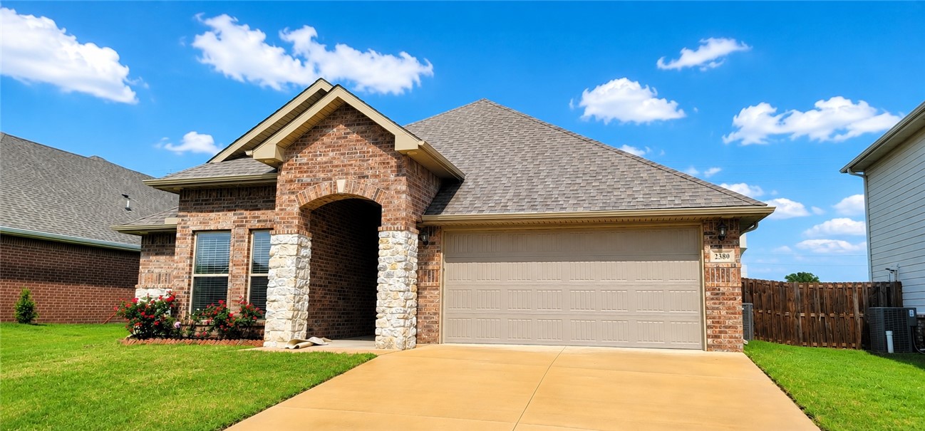 Beautiful 3-bedroom, 2-bath home located in the desirable Pine Subdivision and within the highly sought-after Bentonville School District. This well-maintained home features an open floor plan with a spacious living room and cozy fireplace, perfect for relaxing or entertaining. The fully fenced backyard offers plenty of space for gatherings, pets, and outdoor enjoyment. Conveniently located near schools, shopping, dining, and everyday amenities, this home combines comfort, style, and functionality in a great location.