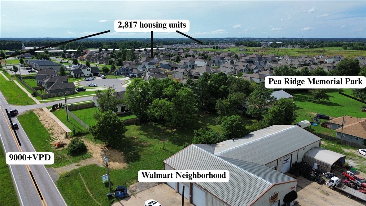 Prime Commercial Opportunity  0.52-acre commercial parcel. Establish your business in one of NWA's’ most promising markets.
Property Highlights:
- Highway 72 Frontage – Excellent exposure to steady traffic flow and easy accessibility.
-Proximity to Neighborhoods – Ideal for businesses serving the daily needs of nearby residents.
-Level, Usable Lot – Ready for your vision with utilities nearby and minimal site prep required.
Rapidly Growing Market – Pea Ridge continues to attract families and new developments, driving demand for retail, service, and professional businesses.

Whether you’re looking to develop retail, office, medical, or service-based commercial space, this site offers the visibility and convenience that today’s businesses need to thrive.

Don’t miss your chance to secure this exceptional site and become part of Pea Ridge’s bright future.