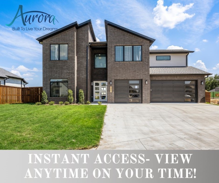 Modern home in sought after community of Aurora. Stunning living room with custom built ins, tiled linear fireplace, custom beams, wood floors, tons of light streaming through ample amount of windows & open floorplan. Kitchen features large island, stainless steel appliances, gas cooktop, custom cabinets, double ovens, pot filler, quartz countertops & backsplash, massive walk in pantry & storage! Home also features a secondary bedroom on the main level and study with accent wall. Spacious, private master bedroom with luxurious master bathroom. Master bath with double vanities, walk-in tile shower & stand alone soaking tub. Upstairs features two large bedrooms & a bonus room. Covered patio overlooking the large lot! Aurora residents have access to TONS of community amenities. Adult pool, family pool, splash pad, bike repair station, dog park, elevate fitness course, sports court open air clubhouse and playground! Internet included in POA! $3,000 preferred Lender credit to Buyer for closing cost.