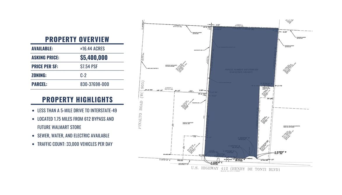 Tontitown Outlots - Land