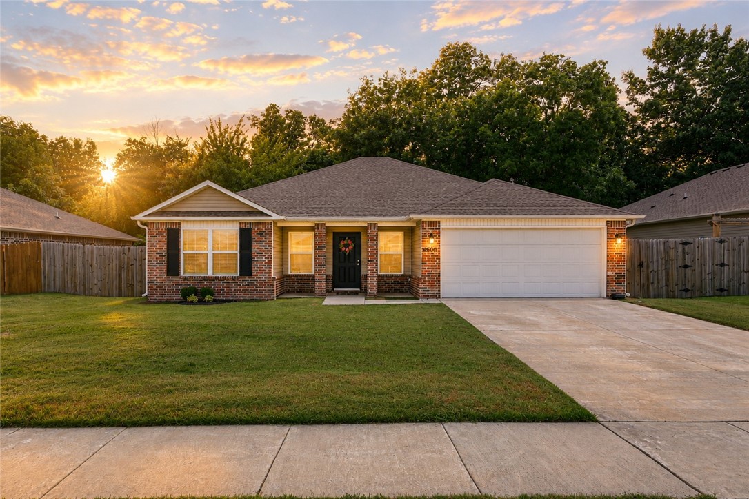 Why wait months for new construction when you can move right in? Fresh interior paint, luxury vinyl plank flooring, and a brand new stove/oven make this home truly move-in ready. The kitchen also features a vented range hood with exterior exhaust.
The true highlight is the private, fully fenced backyard. Framed by mature trees, it offers a peaceful retreat that's hard to find. Sip your morning coffee on the covered front porch, entertain with ease, or simply enjoy your own secluded outdoor space. The neighborhood playground adds even more to love.

Whether you're looking for your next home or a smart investment opportunity, you'll appreciate the unbeatable location just minutes from 
I-49, Walmart Home Office, XNA Airport, JB Hunt, Tyson, Mercy, Downtown Bentonville, Crystal Bridges, The Momentary, Coler, Slaughter Pen, Osage Park, shopping, dining, and more.