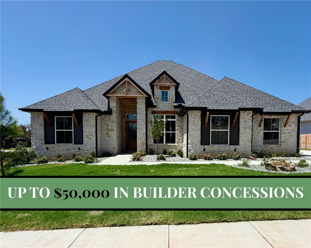 Welcome to elevated new construction in the highly desirable Big Sky subdivision. This 4-bedroom, 3-bathroom home with a spacious bonus room offers a seamless blend of comfort, design, and craftsmanship all on one story. Thoughtfully curated finishes set the tone throughout, including striking high-end wood cabinetry and a chef-inspired kitchen featuring a premium range and oven. The open-concept layout flows effortlessly into the main living area, highlighted by a statement indoor fireplace and tiled. Designed for both everyday living and entertaining, the covered back patio extends your space outdoors, complete with a cozy outdoor fireplace for year-round enjoyment. This Big Sky home delivers the luxury lifestyle you’ve been looking for.