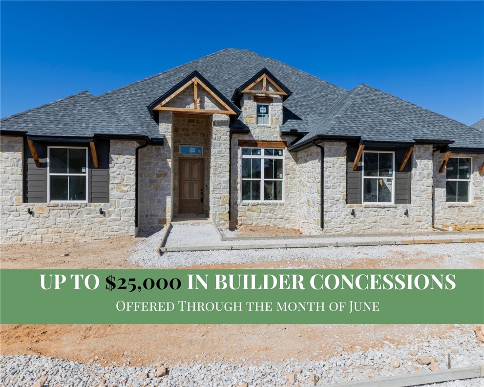 Welcome to elevated new construction in the highly desirable Big Sky subdivision. This 4-bedroom, 3-bathroom home with a spacious bonus room offers a seamless blend of comfort, design, and craftsmanship all on one story. Thoughtfully curated finishes set the tone throughout, including striking high-end wood cabinetry and a chef-inspired kitchen featuring a premium range and oven. The open-concept layout flows effortlessly into the main living area, highlighted by a statement indoor fireplace and tiled. Designed for both everyday living and entertaining, the covered back patio extends your space outdoors, complete with a cozy outdoor fireplace for year-round enjoyment. This Big Sky home delivers the luxury lifestyle you’ve been looking for.