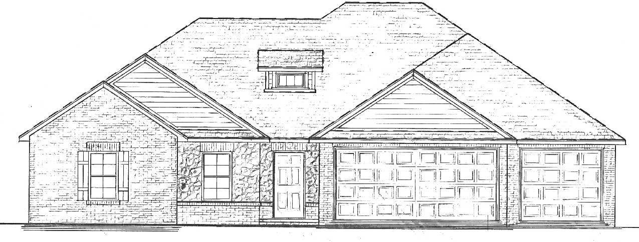 All new "Durango" plan from award winning Homes by Roth.  True split plan with open kitchen, huge dining room all opening to living room.  Nice covered patio overlooking your privacy fenced backyard.  Buy now to chose your colors from builder's selection and make this house your new HOME!!