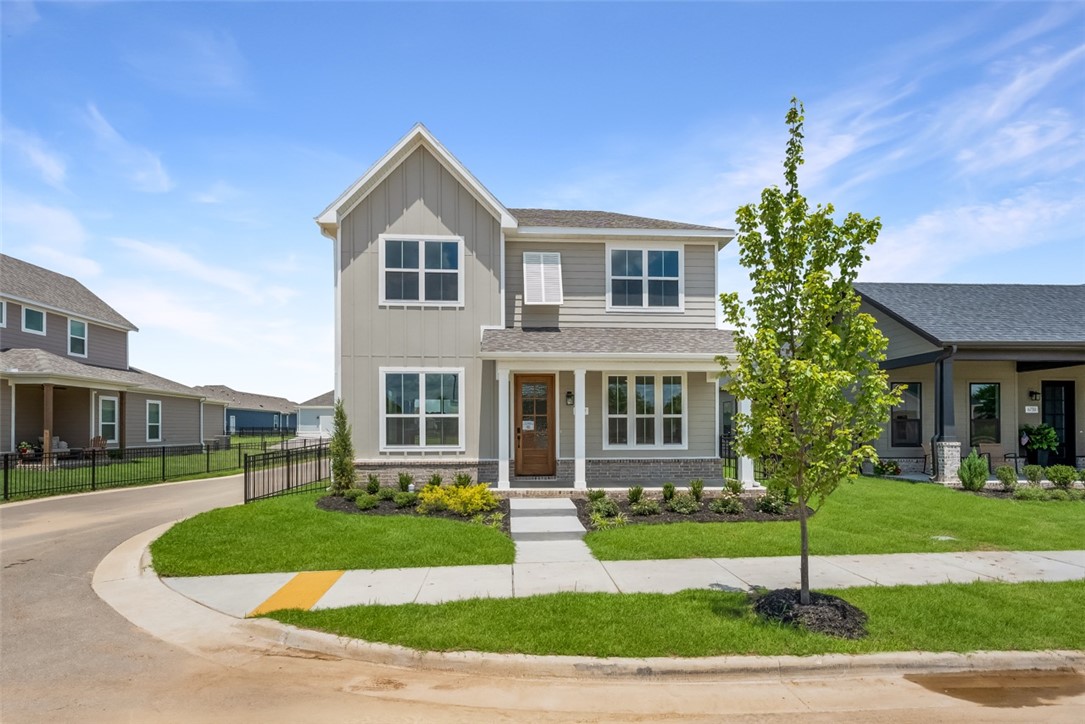 The Marigold is a spacious, three-bedroom, two-and-a-half-bath home. It’s complete with a spacious living and dining area that's open to the kitchen for a seamless flow from room to room. Toward the back, you’ll find a powder room and flex space that’s great for an in-home office. You can take full advantage of the square footage on the main floor since all bedrooms, including the owner’s retreat, are upstairs.