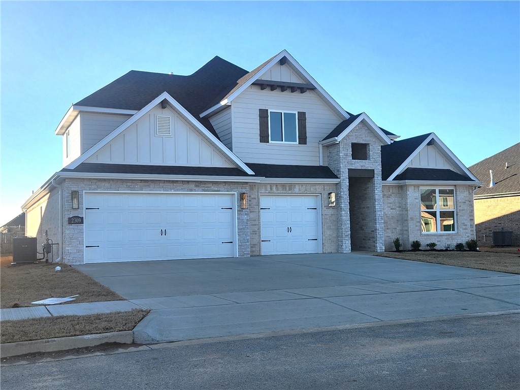Another wonderful new home in desirable Arlington Estates - The Sullivan Plan - Spacious. Large families take note.  This home goes on for days. The finish-out quality of countertops, cabinets, and fixtures are commensurate to that of much higher priced homes.  The quality of a custom builder for a volume builder price - start here. Exterior brick, some stacked stone, along with Hardy plank siding, gutters, landscaping and high-end flooring.  For $212 per square foot there is no better value in NWA - Move in Ready~ Schedule your showing today! For a limited time, builder is offering $2500 toward closing costs! Come see for yourself today.
