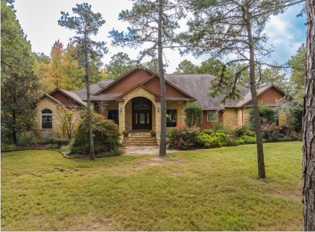 Outstanding Estate, 2 story home on 9.57 immaculate acres. Pond, gated entry, security system, irrigation system, flagstone abounds! Saltwater pool surrounded by lots of flagstone, 5800 sq ft. shop building with commercial overhead doors and bathroom. RV site, and lots more amenities.