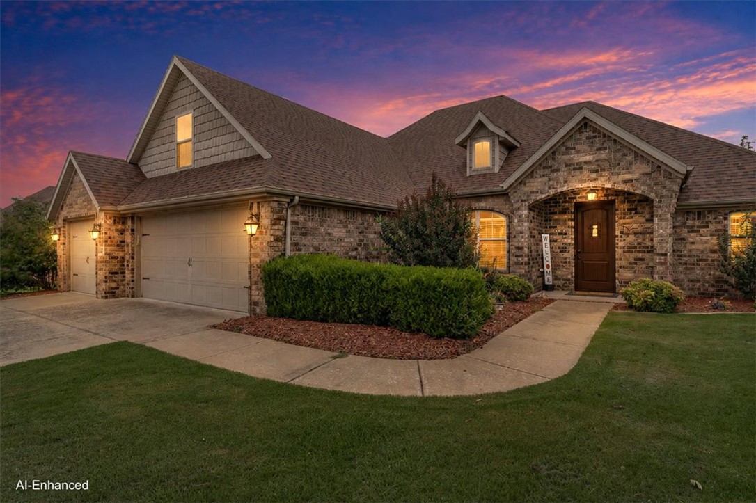 Prime Bentonville location just steps from the Bentonville Community Center, Citizens Park, trails, tennis courts, and top-rated schools! This well-maintained 4-bedroom, 2.5-bath home offers an ideal blend of comfort, functionality, and convenience in one of Bentonville's most sought-after neighborhoods.
The versatile floor plan features a spacious main-level primary suite, large bonus room, and a 3-car garage with abundant storage. The updated kitchen opens seamlessly to the living area, creating a welcoming space for everyday living and entertaining.
A standout feature is the insulated sunroom, perfect for morning coffee, relaxing with a book, hosting guests, or enjoying year-round views of the backyard. Recent updates include a newer roof for added peace of mind.
Conveniently located near the Walmart Home Office, shopping, dining, parks, and schools, this move-in-ready home offers exceptional value and an unbeatable Bentonville lifestyle. Schedule your private showing today!