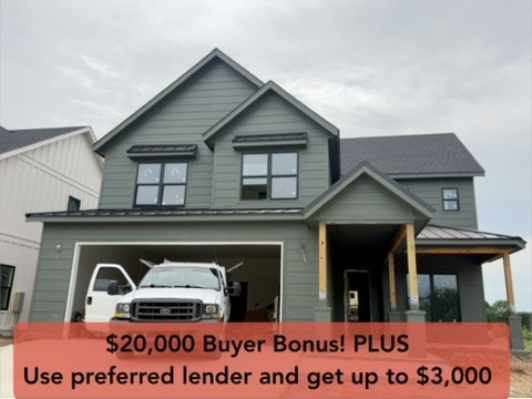 Right now buyers can get a $20,000 incentive!!  Welcome to your new home in the best location in NWA! This floorplan features 4 bedrooms (primary down & 3 up), study, large living and kitchen area, 3.5 baths, and oversized 2 car garage. Lots of storage and built-ins throughout the home. Large kitchen opens to living room with access to back patio. Primary suite is downstairs with soaking tub, large walk-in shower with dual shower heads, oversized vanity with dual sinks, and spacious closet! Upstairs you will find 3 bedrooms and 2 full bathrooms. Back covered patio makes a great place to grill and hang out. Enjoy the Meadow Brook playground or just across Bellview is the Razorback Greenway Trail!