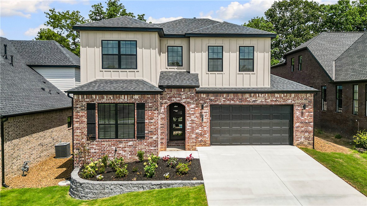 Welcome to the Swan plan, a beautifully designed move-in ready home offering 2,480 square feet of thoughtfully planned living space.The main level features an open-concept layout that's perfect for both everyday living and entertaining. The kitchen showcases beautiful stained cabinetry, a spacious island, and a huge walk-in pantry with plenty of storage.The private primary suite is conveniently located on the first floor and serves as a true retreat, complete with a luxurious ensuite featuring a freestanding soaking tub, a spacious walk-in shower, and an oversized walk-in closet that connects directly to the utility room for added convenience. An additional main-level bedroom and full bathroom provide the perfect space.Upstairs, you'll find a generous bonus room with a built-in desk. Two additional bedrooms and a full bathroom complete the second floor, offering plenty of space for family and guests.Outside, enjoy an outdoor fireplace & all the benefits of a brand-new home with gutters and blinds already included.
