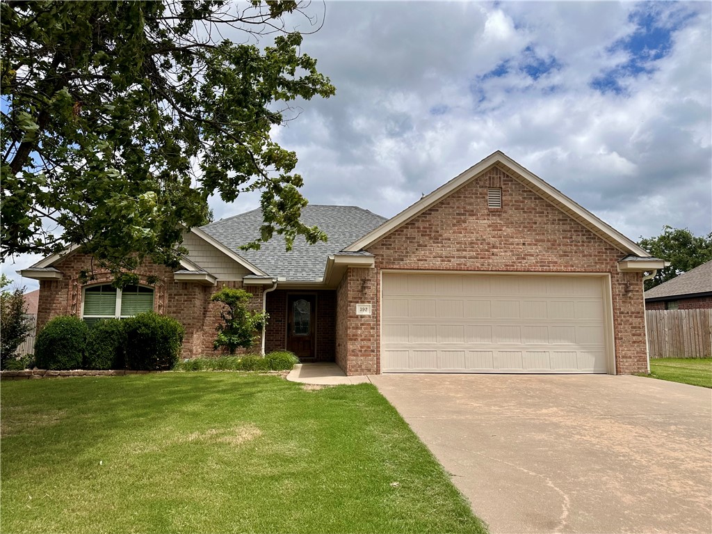 Move-in ready 3-bedroom, 2-bath home in Fayetteville, AR with spacious indoor and outdoor living! This well-maintained, one-owner home features a central living room with hardwood floors and gas log fireplace paired with a large eat-in kitchen with pantry, stainless appliances and gas range, and offering plenty of space for everyday living and entertaining. The oversized, privacy-fenced backyard is a true highlight with a wood deck, pergola, and a partially covered patio extended for an outdoor kitchen and fire pit. There's ample room for pets, gardening, or simply relaxing outdoors. Major updates include a new roof and HVAC system replaced 2021. Built in 2010 and located in an established neighborhood, this home offers the perfect combination of comfort, function, and outdoor enjoyment. Schedule your showing today!