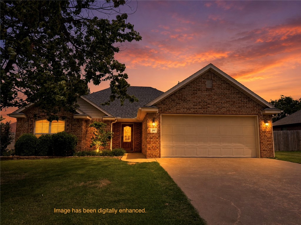 Move-in ready 3-bedroom, 2-bath home in Fayetteville, AR with spacious indoor and outdoor living! This well-maintained, one-owner home features a central living room with hardwood floors and gas log fireplace paired with a large eat-in kitchen with pantry, stainless appliances and gas range, and offering plenty of space for everyday living and entertaining. The oversized, privacy-fenced backyard is a true highlight with a wood deck, pergola, and a partially covered patio extended for an outdoor kitchen and fire pit. There's ample room for pets, gardening, or simply relaxing outdoors. Major updates include a new roof and HVAC system replaced 2021. Built in 2010 and located in an established neighborhood, this home offers the perfect combination of comfort, function, and outdoor enjoyment. Schedule your showing today!