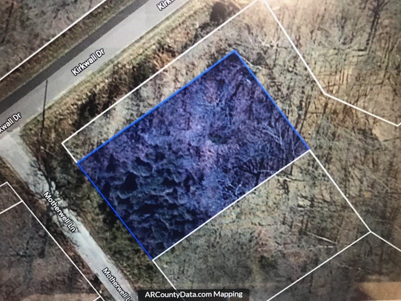 Great location, close to Bella Vista Bypass.  Nice buildable site.