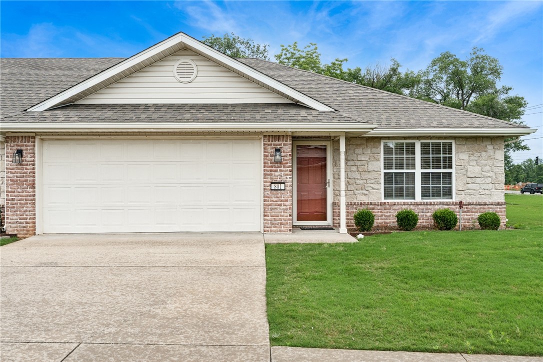 Enjoy affordable, low-maintenance living in a prime location close to shopping, dining, schools, parks, and everyday conveniences. This move-in-ready townhome has been completely refreshed with new flooring, fresh paint, updated countertops, and a modern, contemporary feel throughout. The open-concept floor plan offers comfortable living spaces, abundant natural light, and durable finishes designed for easy living. Whether you're a first-time buyer, investor, downsizing, or simply looking for a lock-and-leave lifestyle, this home delivers exceptional value. Best of all, lawn care is included through the POA, eliminating exterior maintenance and giving you more time to enjoy life. With stylish updates, low upkeep, and an unbeatable combination of convenience and affordability, this turnkey property is ready for its next owner.