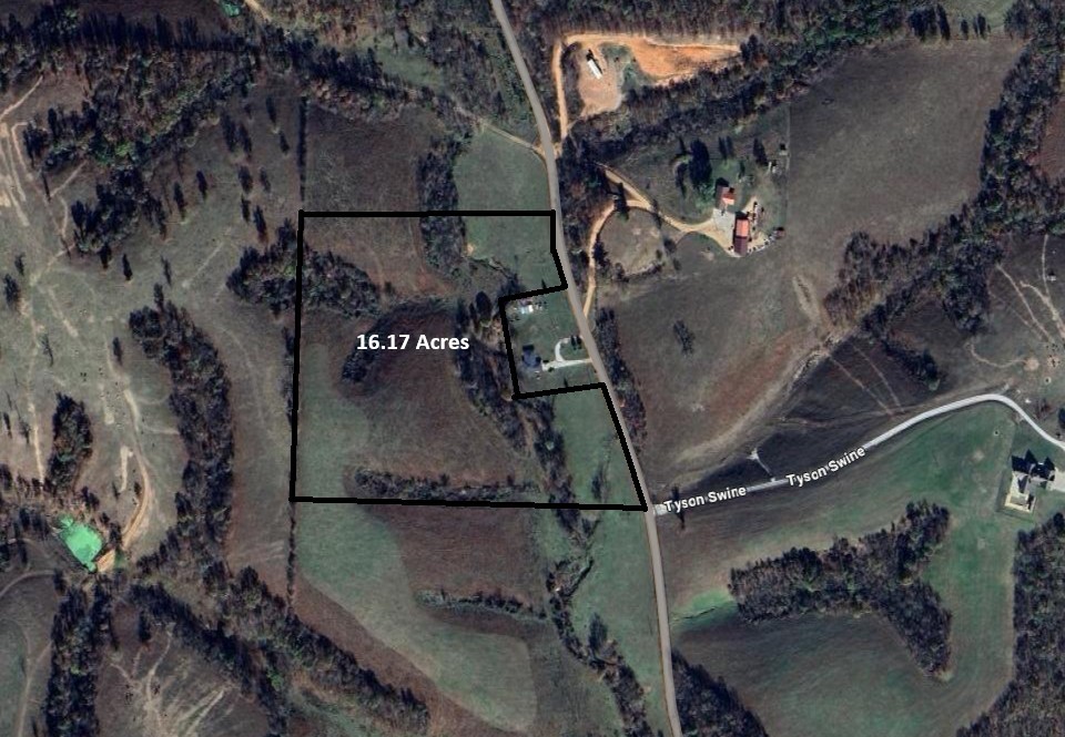 Sold before print. 16.17 Acres of Rolling Pasture Land. Great Views.