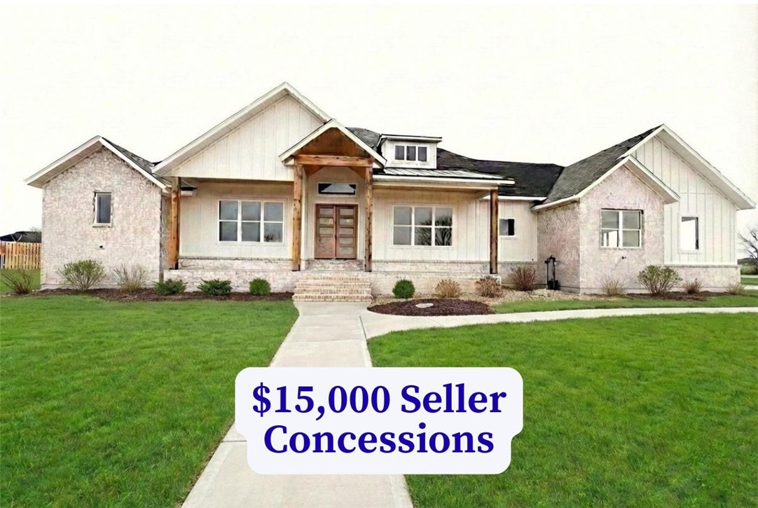 Located in Wynnbrooke Subdivision, this beautifully crafted home sits on a spacious 1-acre lot and offers a perfect blend of luxury and functionality. Featuring 4 generously sized bedrooms, 3.5 bathrooms, a dedicated office, a bonus room, and a formal dining room, this thoughtfully designed layout is ideal for both entertaining and everyday living. A stunning double mahogany front door and a welcoming front porch create a striking first impression. Inside, the gourmet kitchen is a true showpiece, featuring quartz countertops, custom cabinetry, upgraded stainless-steel appliances, and a hidden pantry. Enjoy year-round outdoor living on the covered back patio, complete with a fireplace. Currently under construction with an estimated completion in mid-April. Seller is offering $15,000 in concessions. Taxes are based on land only.