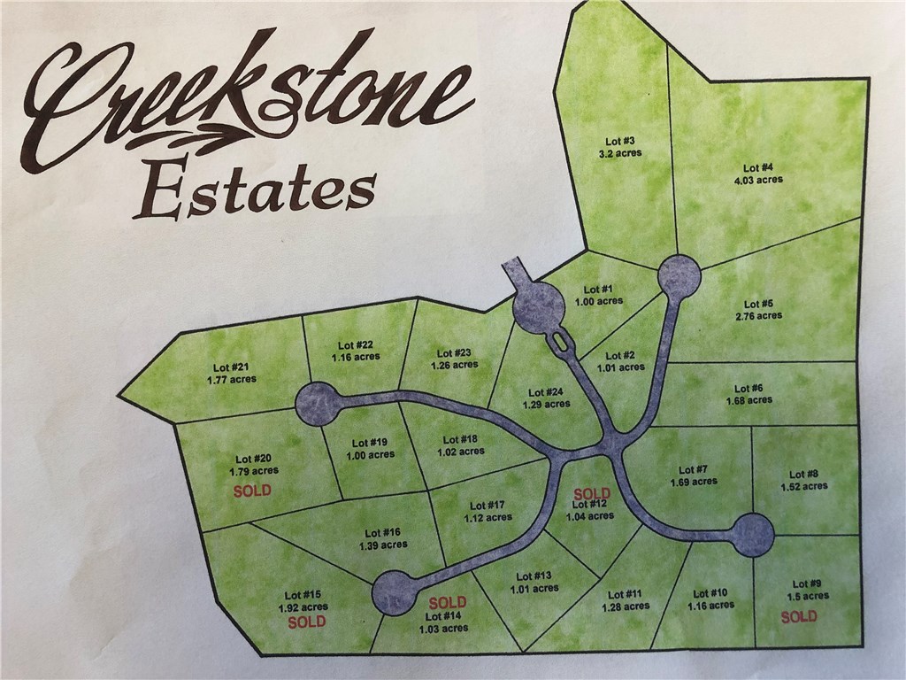 Creekstone  Estates - Land